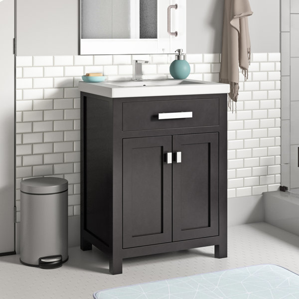 Zipcode Design Knighten 24" Single Bathroom Vanity Set & Reviews Wayfair